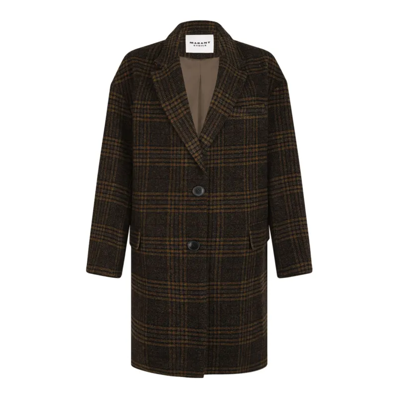 KHAKI VIRGIN WOOL COAT sold by Lord & Taylor