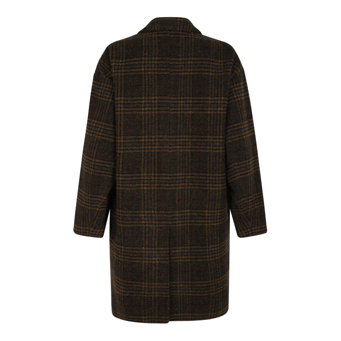 KHAKI VIRGIN WOOL COAT sold by Lord & Taylor product image thumbnail 2