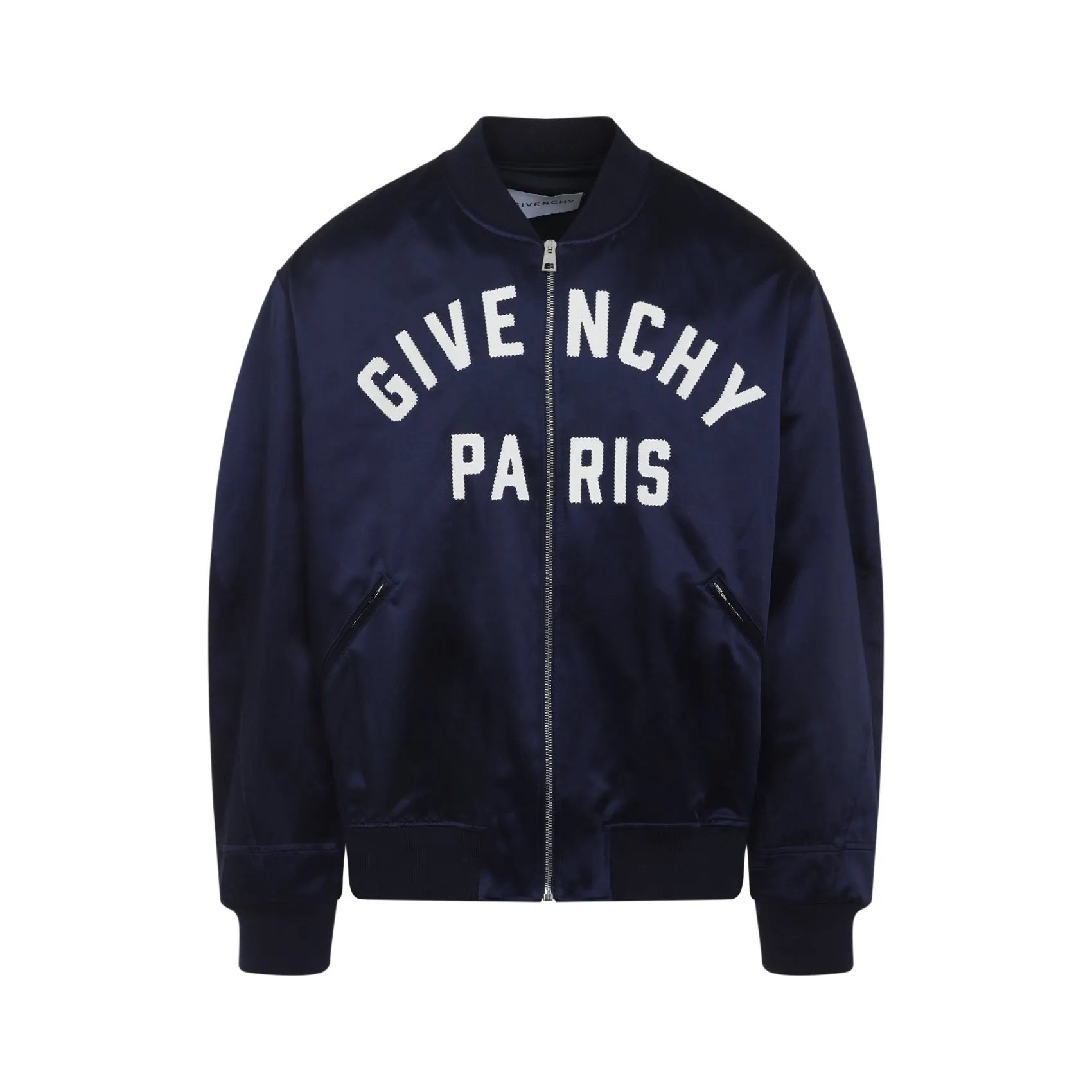 BLUE COTTON-ACETATE JACKET sold by Lord & Taylor