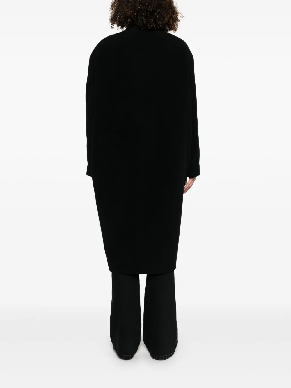 BLACK WOOL-BLEND COAT sold by Lord & Taylor product image thumbnail 4