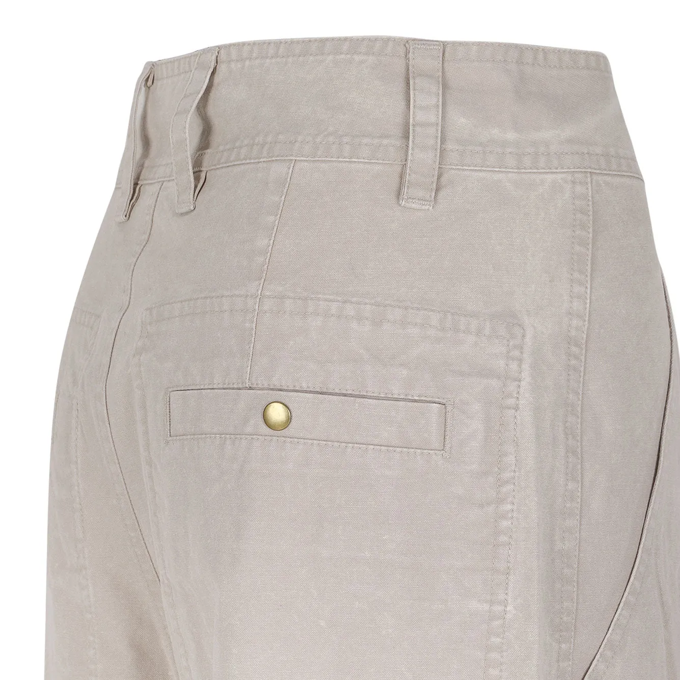 BEIGE COTTON TROUSERS sold by Lord & Taylor product image thumbnail 4