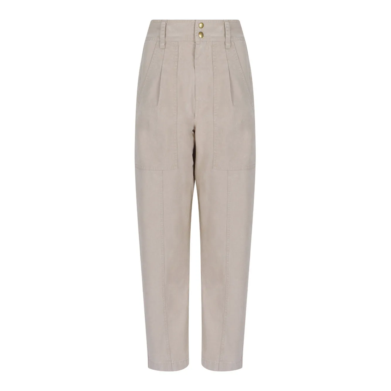BEIGE COTTON TROUSERS sold by Lord & Taylor