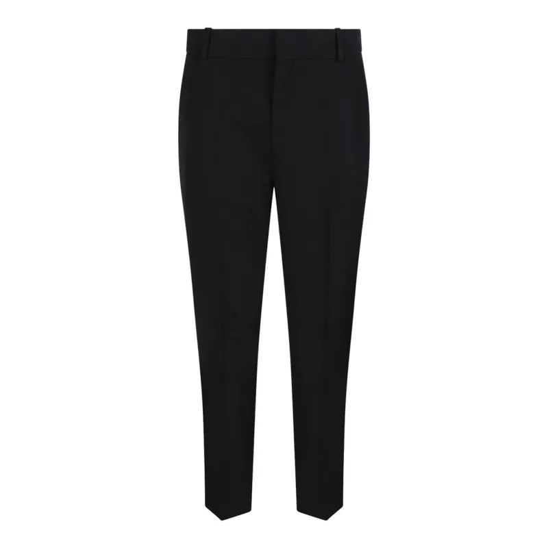 BLACK VIRGIN WOOL TROUSERS sold by Lord & Taylor