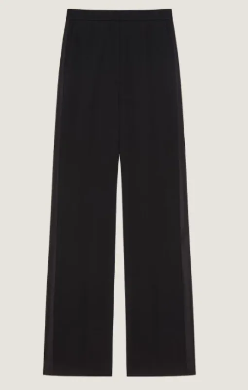 BLACK WOOL TROUSERS sold by Lord & Taylor