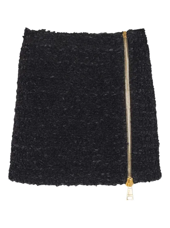 BLACK VISCOSE-BLEND SKIRT sold by Lord & Taylor