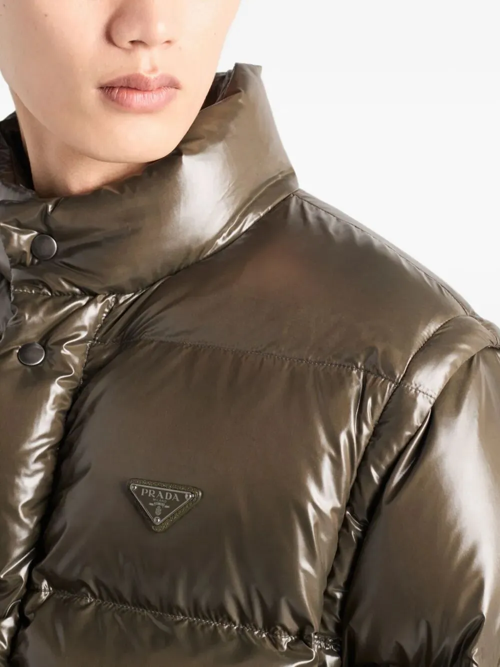 MEDIUM-WEIGHT RE-NYLON DOWN JACKET sold by Lord & Taylor product image thumbnail 4