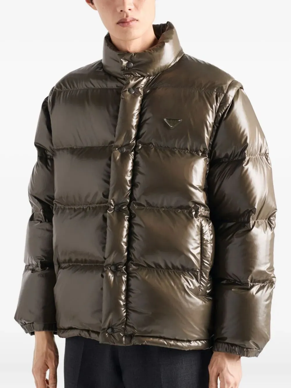 MEDIUM-WEIGHT RE-NYLON DOWN JACKET sold by Lord & Taylor product image thumbnail 5