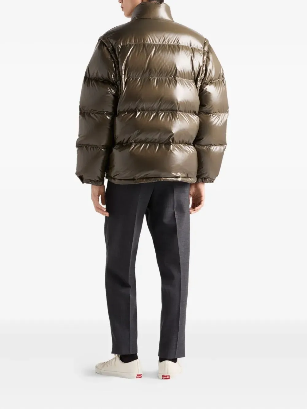 MEDIUM-WEIGHT RE-NYLON DOWN JACKET sold by Lord & Taylor product image thumbnail 3