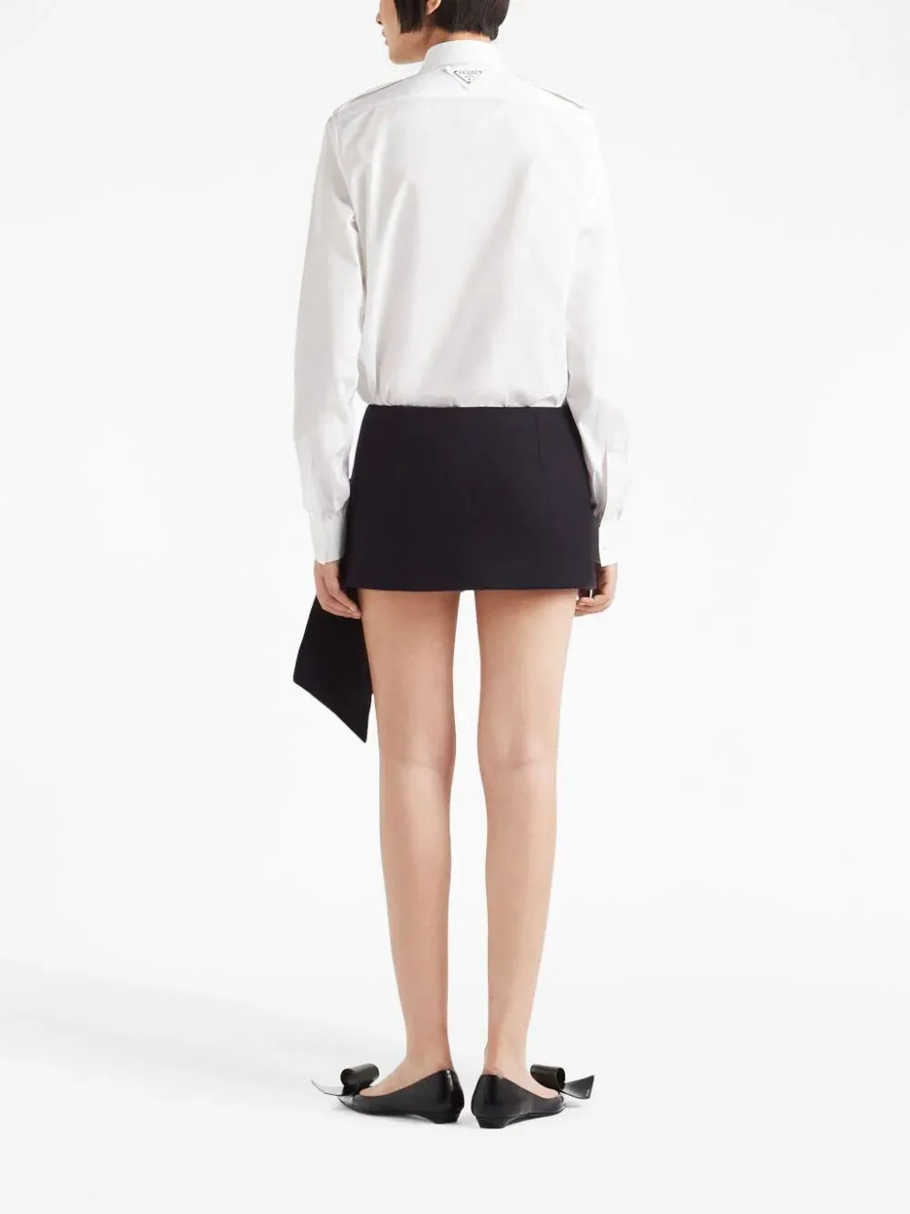 ASYMMETRIC-HEM MINI SKIRT sold by Lord & Taylor product image thumbnail 3