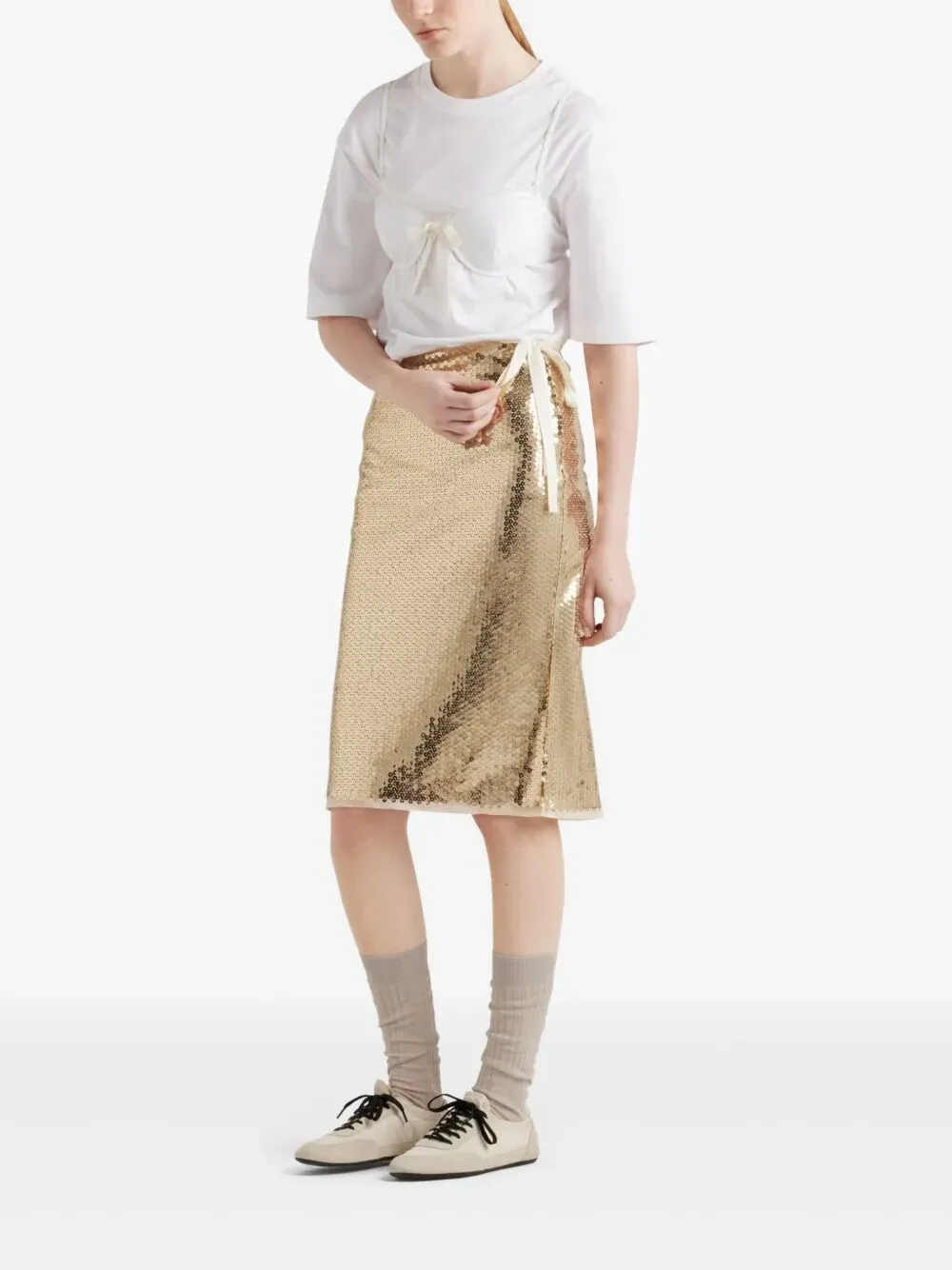 SEQUINED PENCIL SKIRT sold by Lord & Taylor product image thumbnail 4