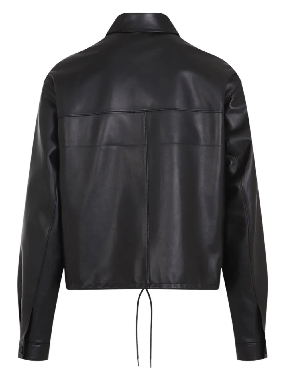 LEATHER ZIPPER JACKET sold by Lord & Taylor product image thumbnail 2