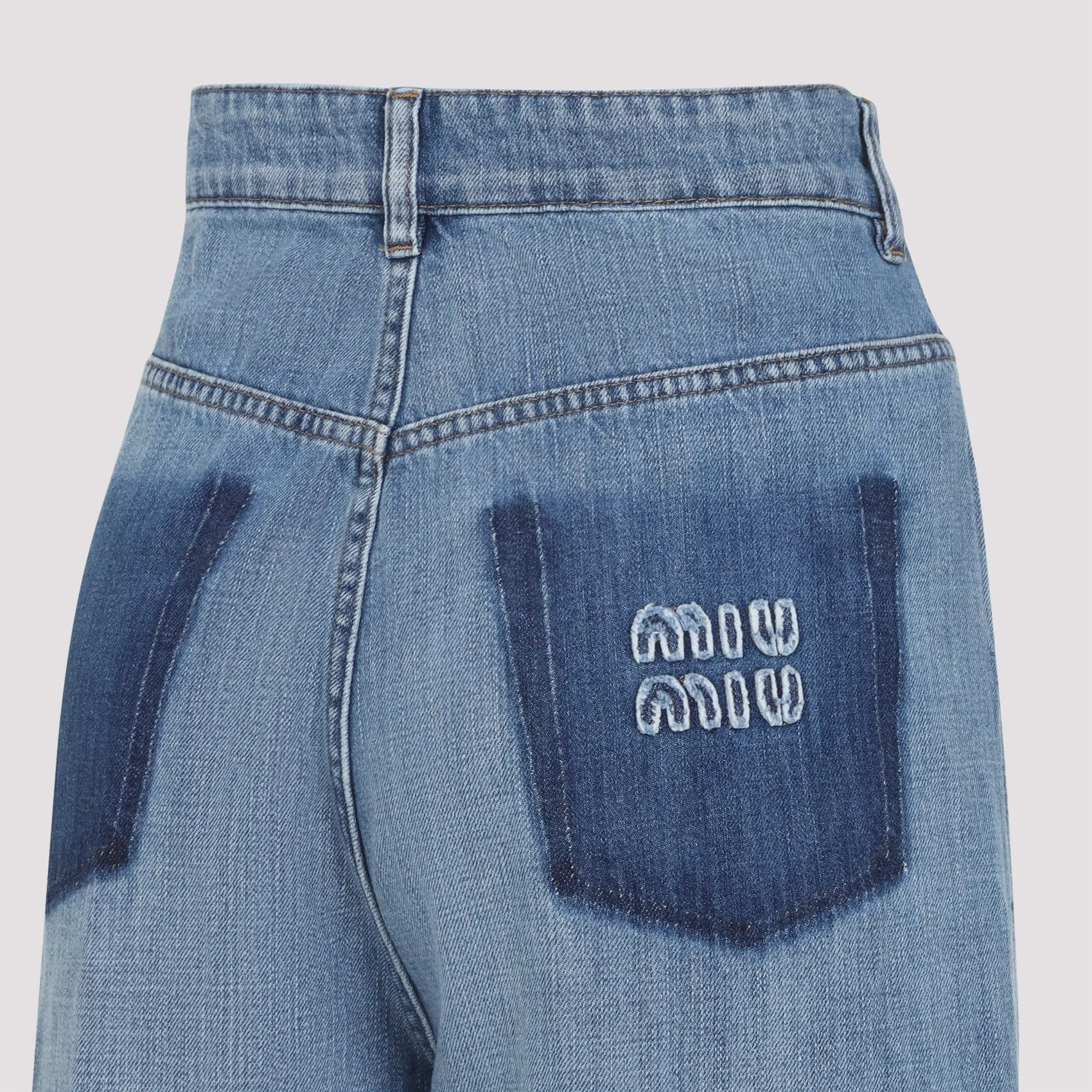 LOGO-APPLIQUÉ JEANS sold by Lord & Taylor product image thumbnail 4