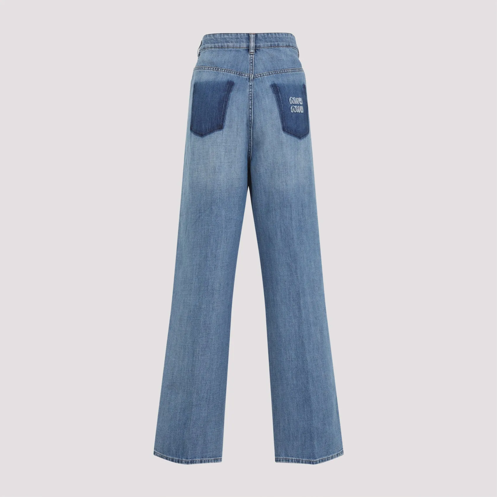 LOGO-APPLIQUÉ JEANS sold by Lord & Taylor product image thumbnail 3