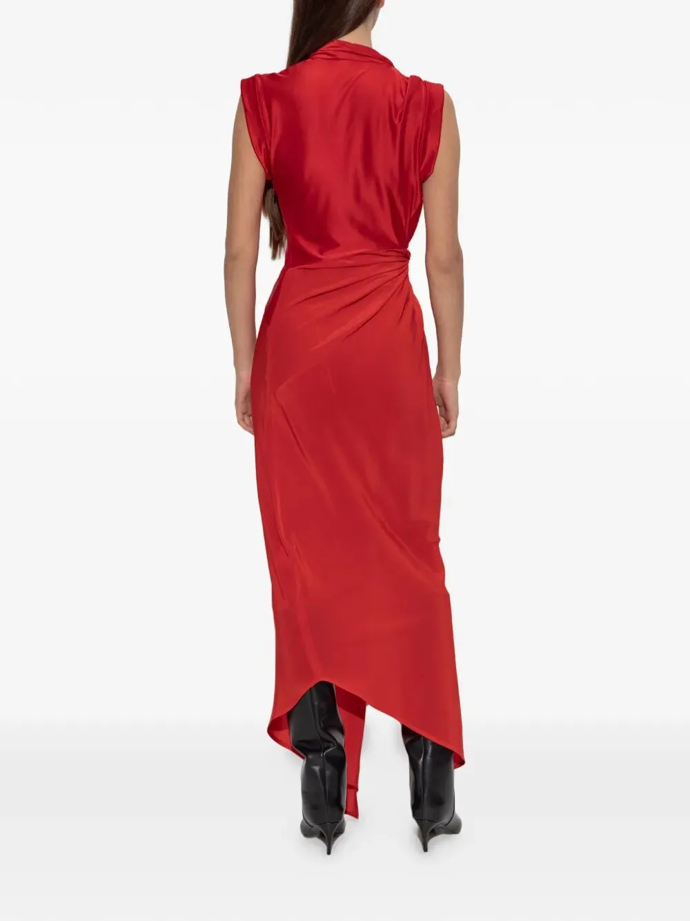 ASYMMETRIC TWIST DETAIL DRESS sold by Lord & Taylor product image thumbnail 3