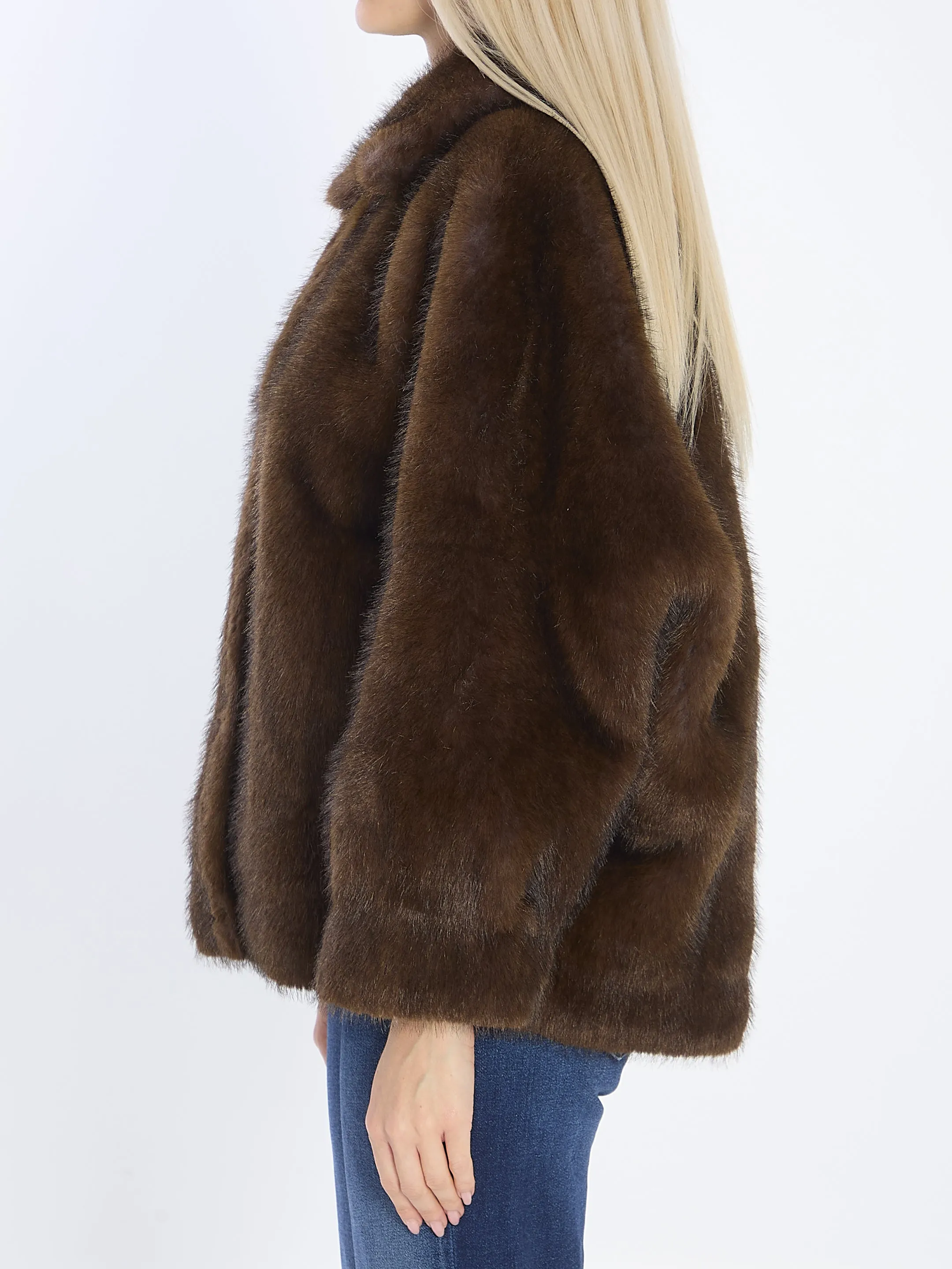 ECO-FUR JACKET sold by Lord & Taylor product image thumbnail 3
