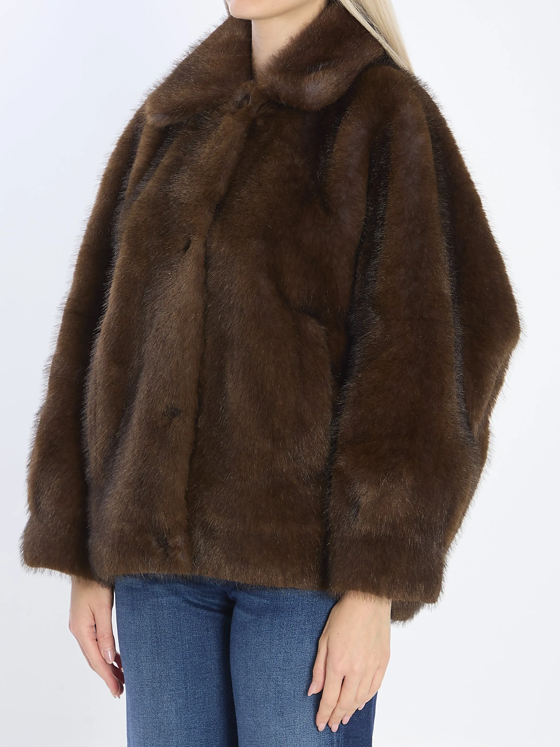ECO-FUR JACKET sold by Lord & Taylor product image thumbnail 2