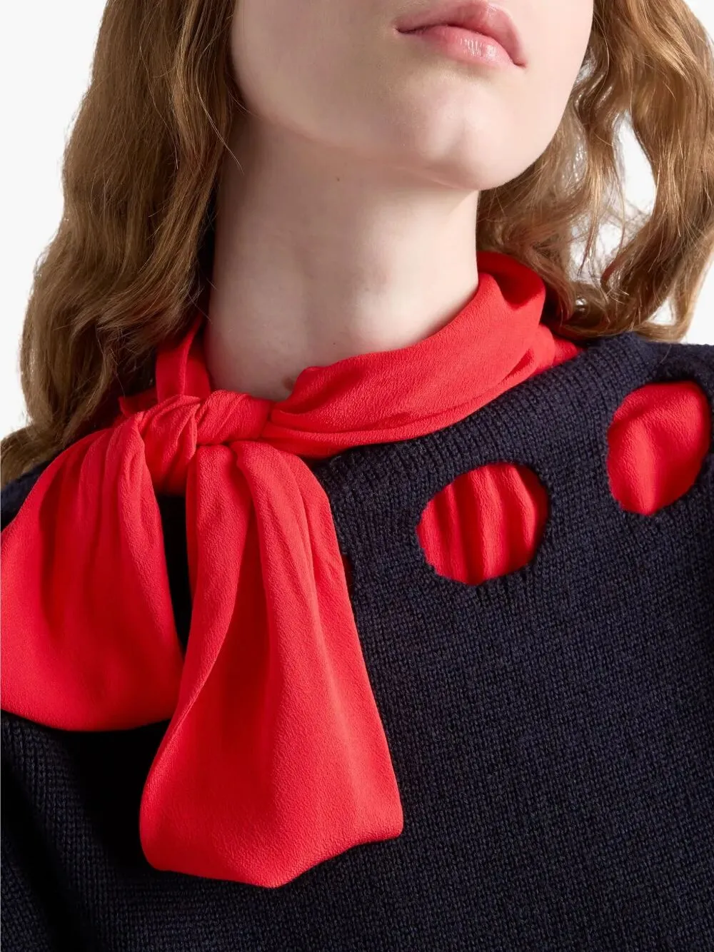 MAROCAIN SILK SHIRT sold by Lord & Taylor product image thumbnail 5