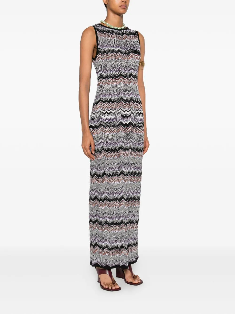 SSLEEVELESS LONG DRESS sold by Lord & Taylor product image thumbnail 5