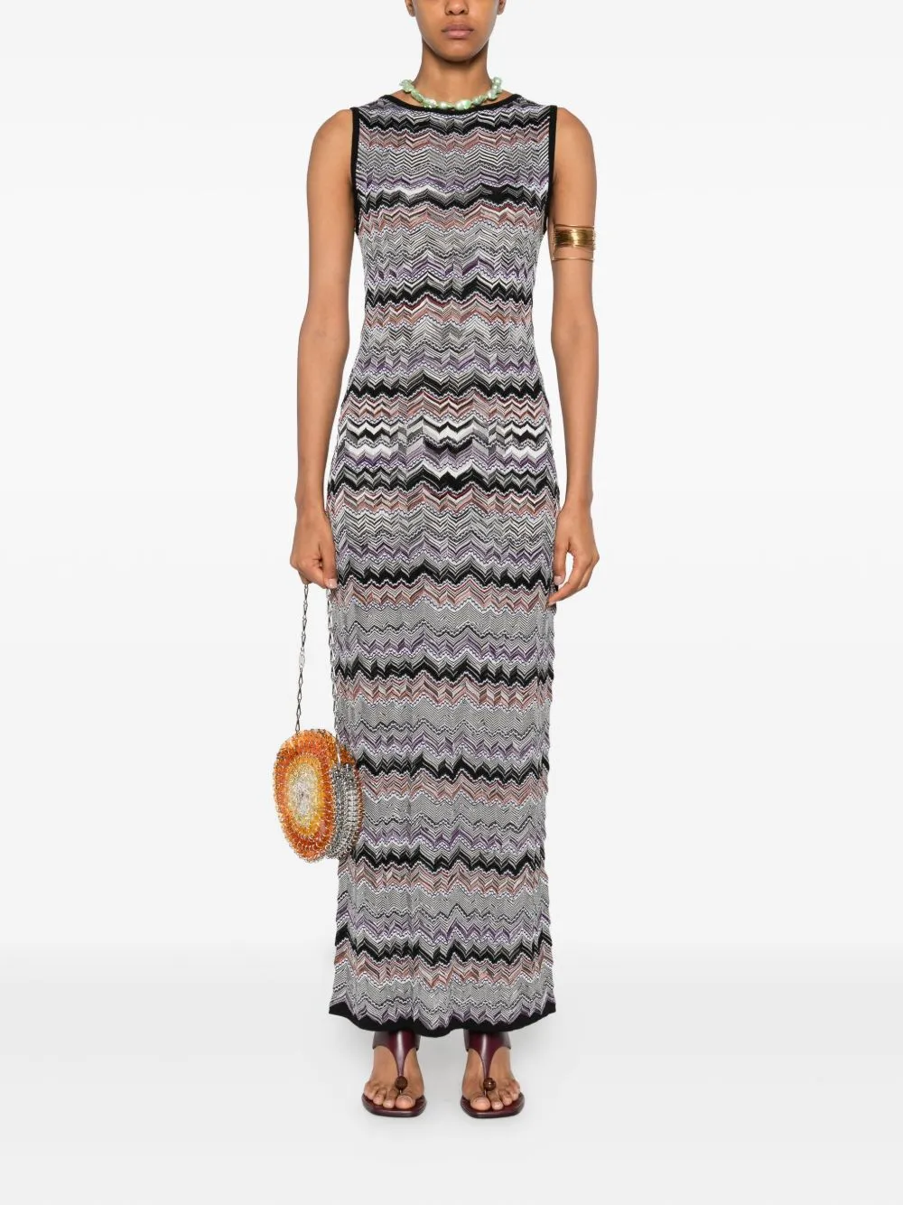 SSLEEVELESS LONG DRESS sold by Lord & Taylor product image thumbnail 2