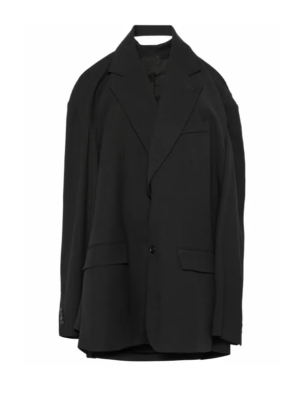 BLACK WOOL-BLEND DRESS sold by Lord & Taylor