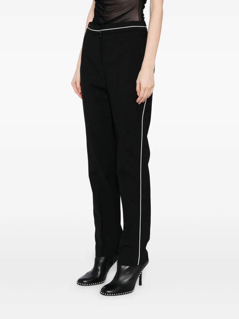 PANTALON SASTRE NEGRO RAYA BLANCA sold by Lord & Taylor product image thumbnail 2