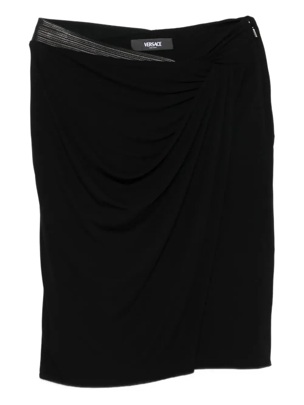 MIDI SKIRT WITH ASYMMETRICAL HEMLINE sold by Lord & Taylor