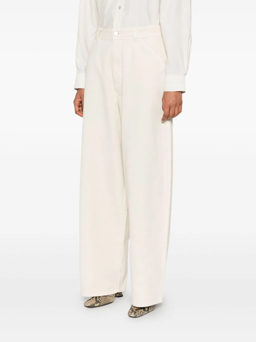 BEIGE COTTON TROUSERS sold by Lord & Taylor product image thumbnail 5