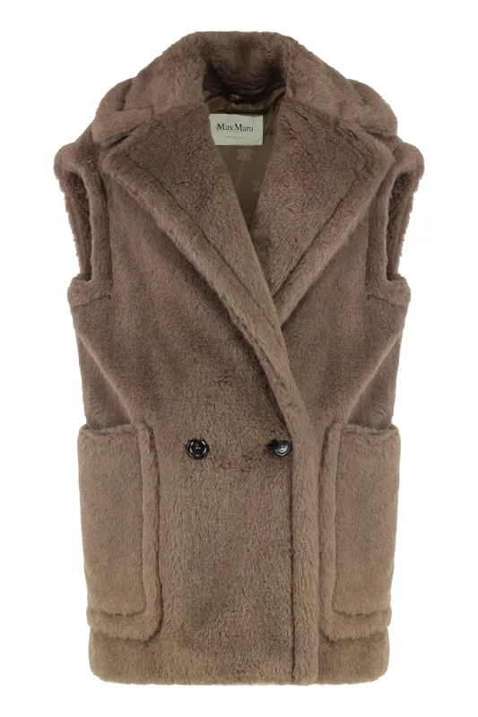 TEDDY VEST MADE OF ALPACA AND WOOL sold by Lord & Taylor
