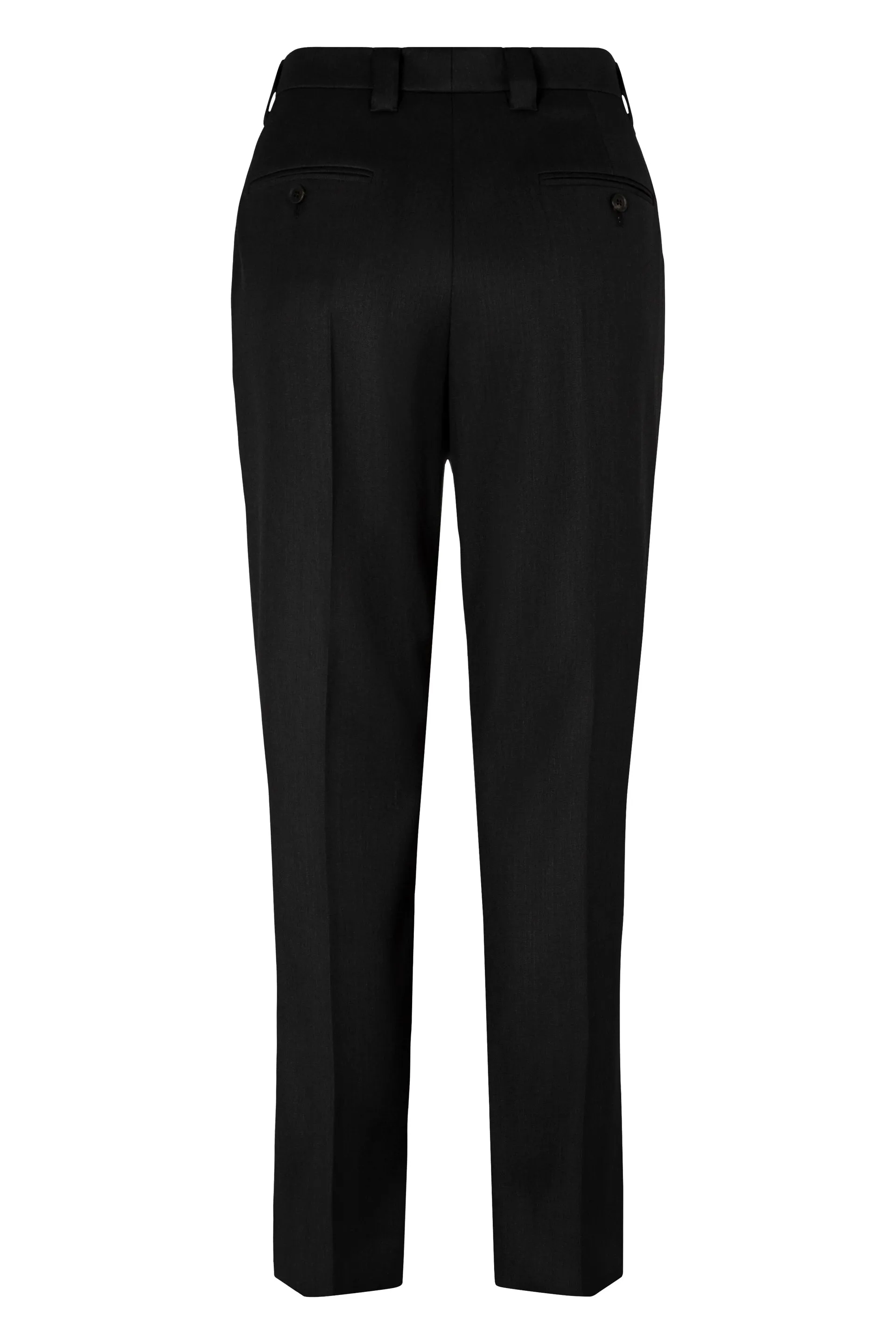 SAFETY-PIN DETAIL WOOL TROUSERS sold by Lord & Taylor product image thumbnail 2
