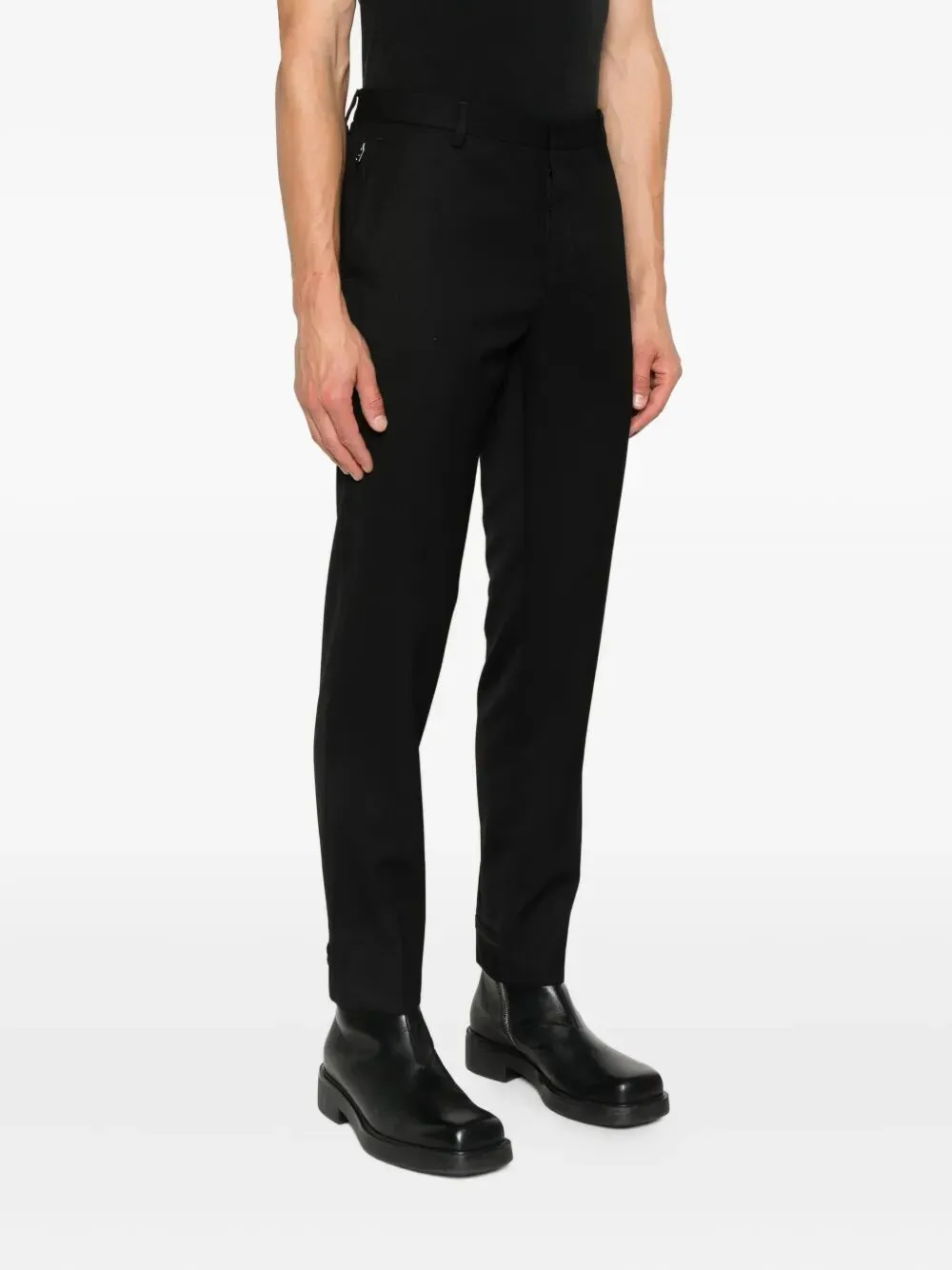 STRAIGHT LEG WOOL TROUSERS sold by Lord & Taylor product image thumbnail 5