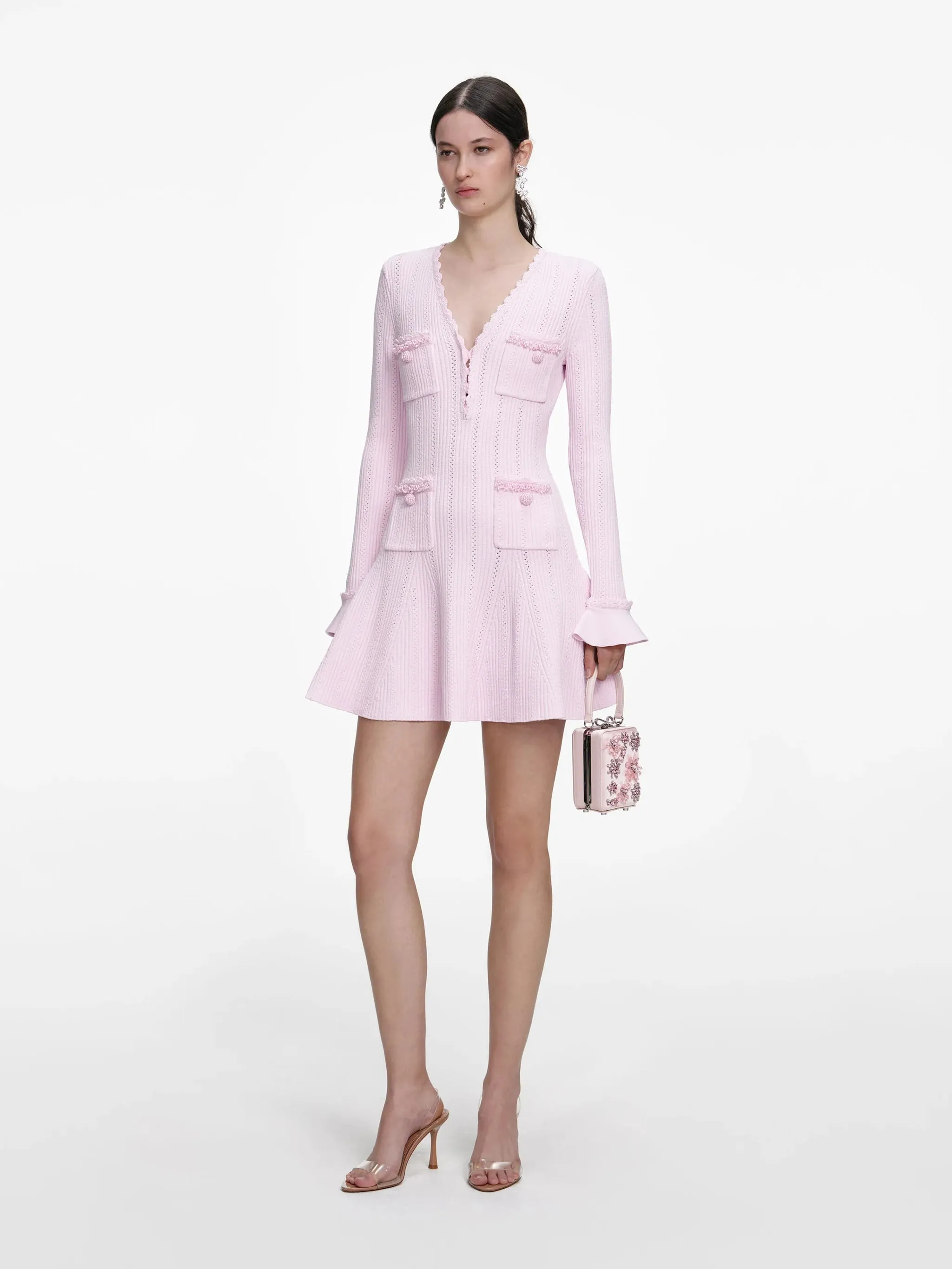 KNIT MINI DRESS sold by Lord & Taylor product image thumbnail 2