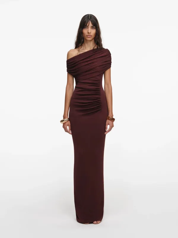 DRAPED KNIT MIDI DRESS sold by Lord & Taylor
