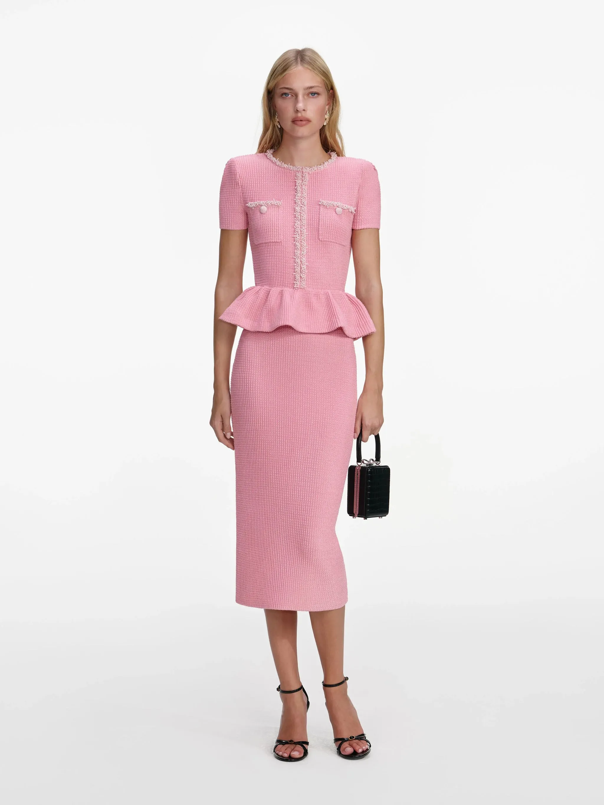 ORGANZA LACE MIDI DRESS sold by Lord & Taylor