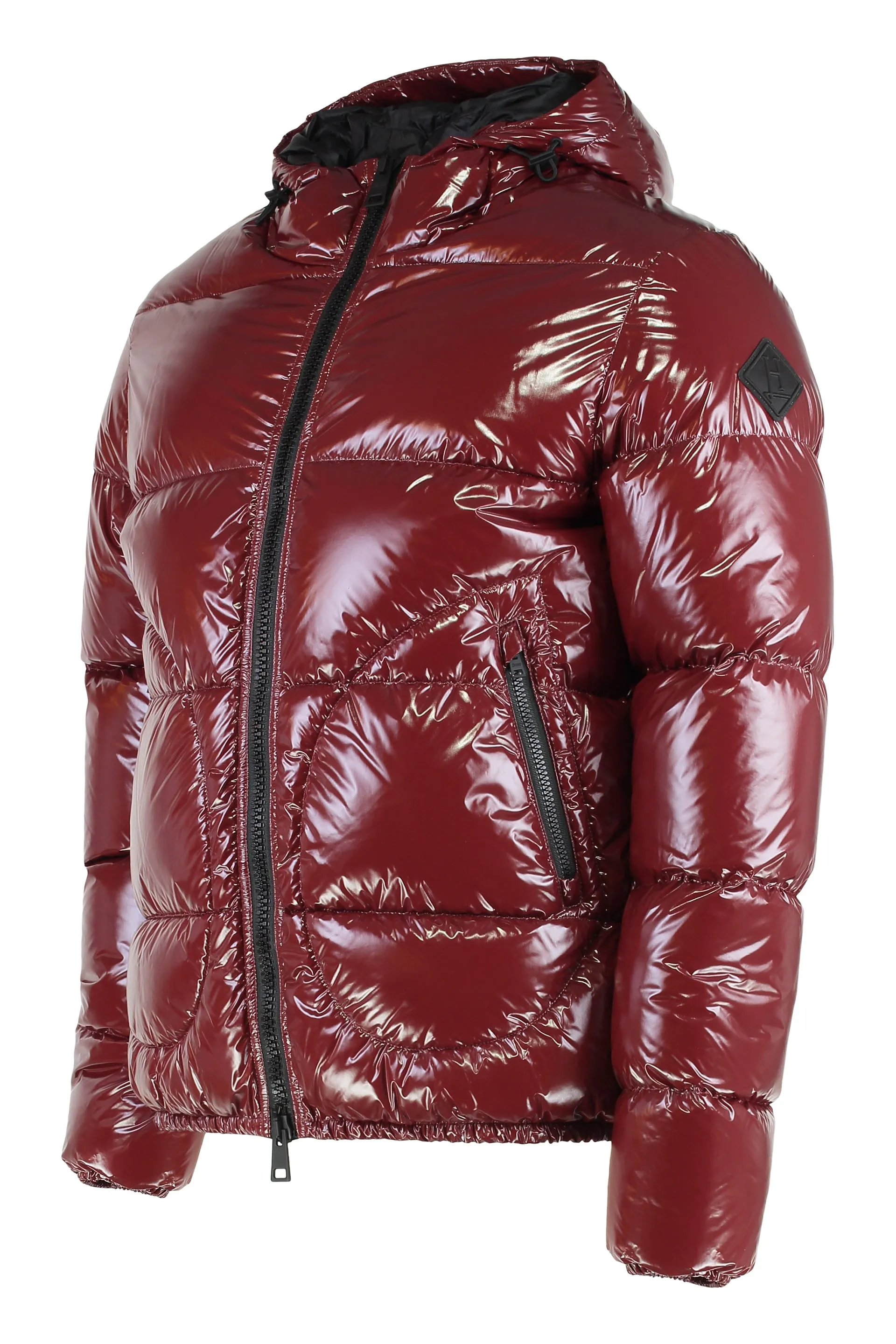 SHORT BOMBER JACKET WITH HOOD sold by Lord & Taylor product image thumbnail 3