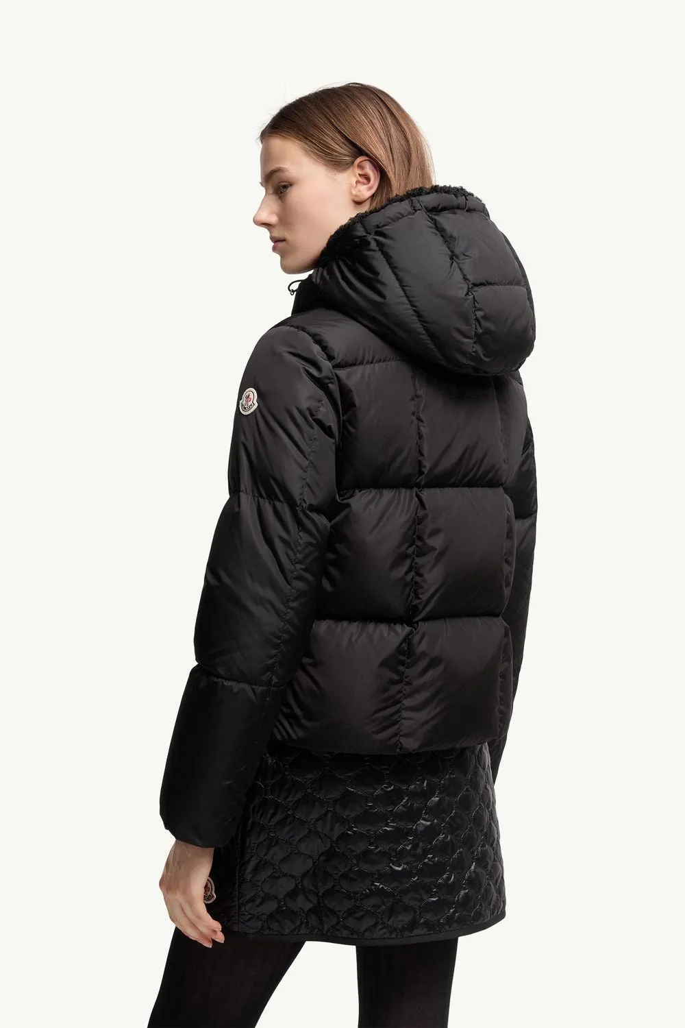 CASTELNOU SQUARE-QUILTED HOODED SHORT DOWN JACKET sold by Lord & Taylor product image thumbnail 5