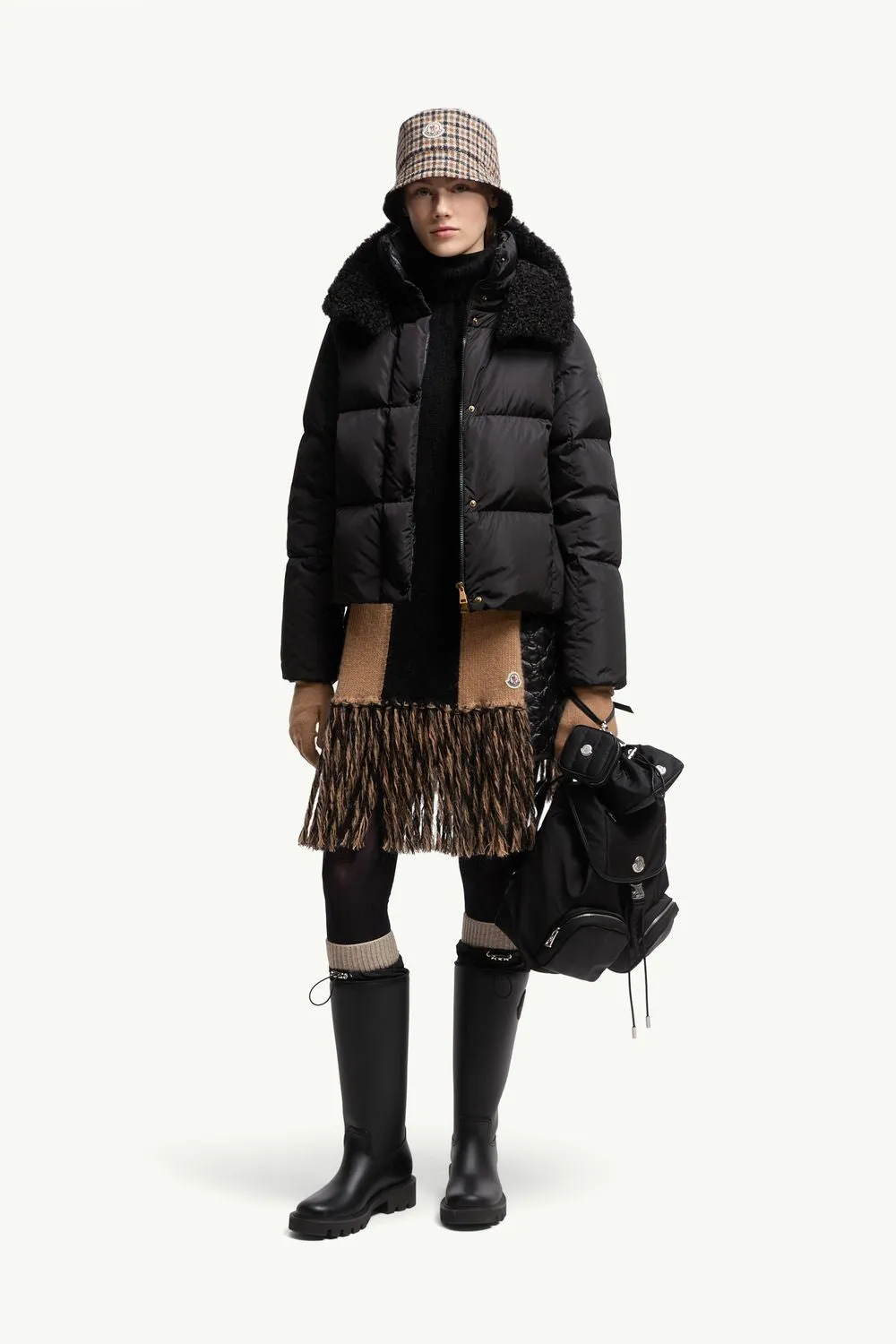 CASTELNOU SQUARE-QUILTED HOODED SHORT DOWN JACKET sold by Lord & Taylor product image thumbnail 2