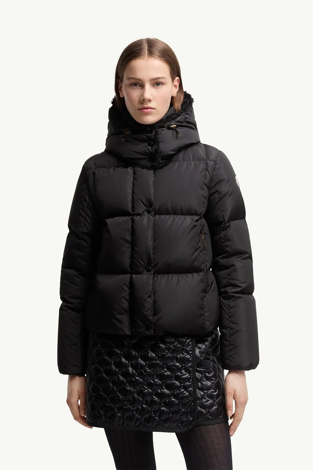 CASTELNOU SQUARE-QUILTED HOODED SHORT DOWN JACKET sold by Lord & Taylor product image thumbnail 3