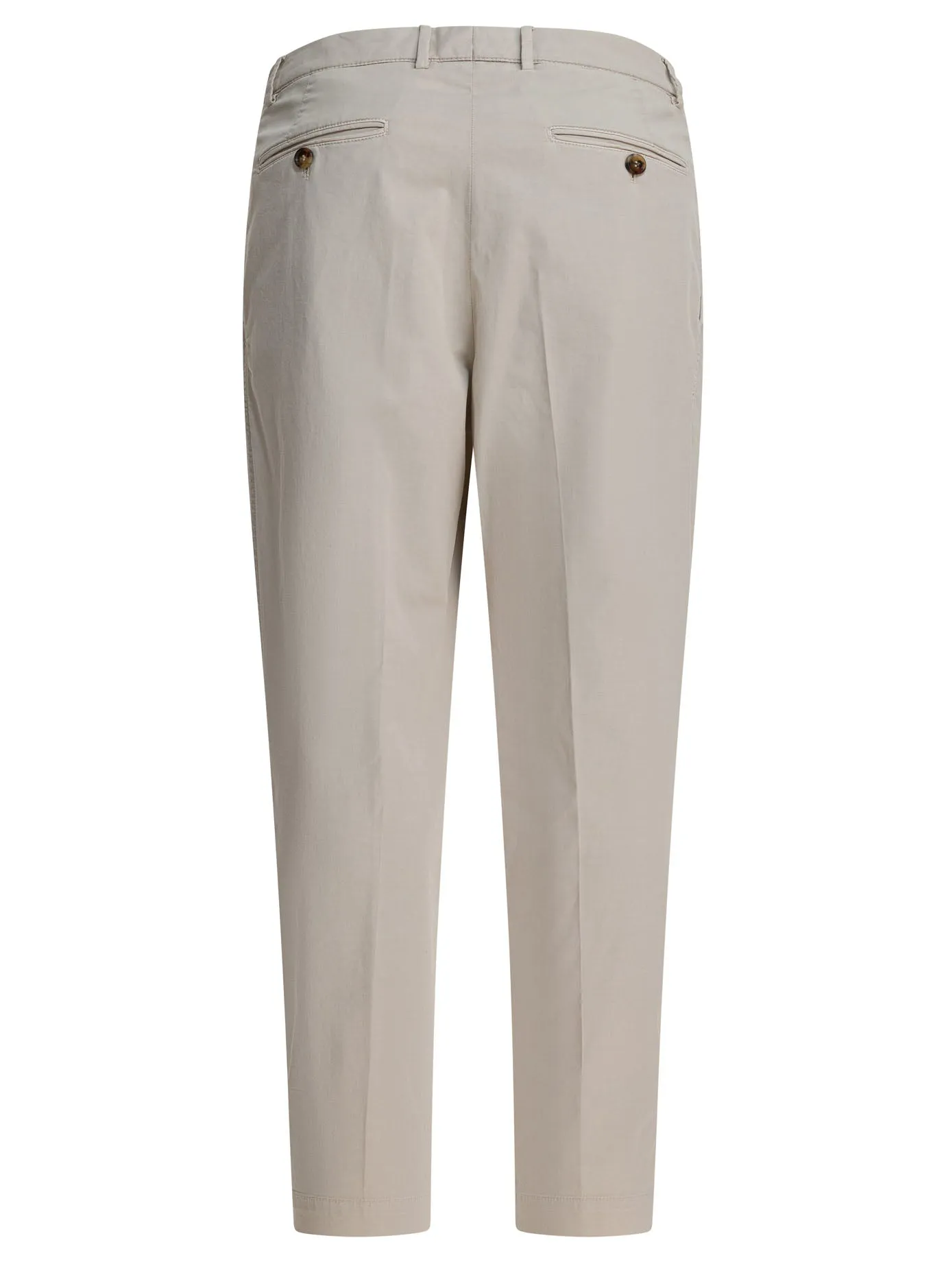 BEIGE COTTON BLEND TROUSERS sold by Lord & Taylor product image thumbnail 2
