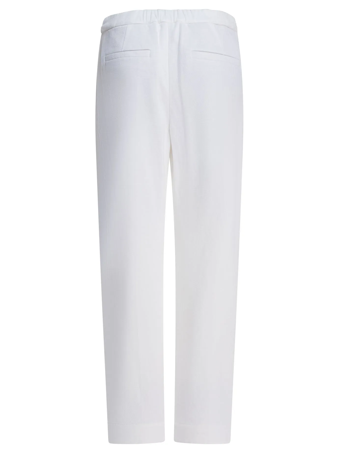WHITE COTTON BLEND TROUSERS sold by Lord & Taylor product image thumbnail 2