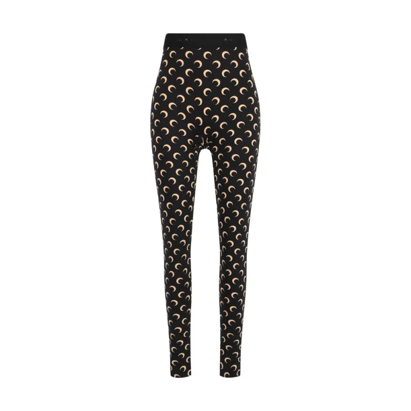 Black Polyamide Leggings sold by Lord & Taylor