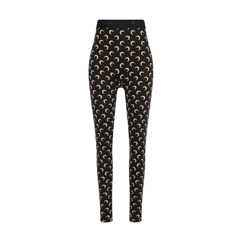 Black Polyamide Leggings sold by Lord & Taylor