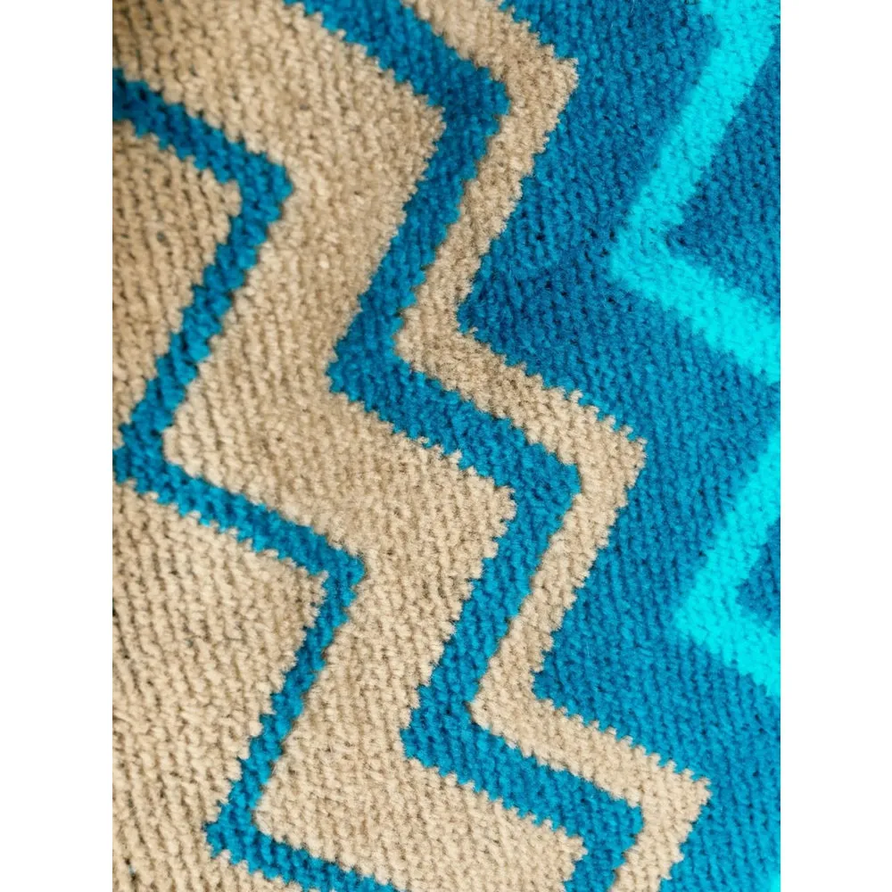 Multicolour Zigzag Print Hooded Accessory sold by Lord & Taylor product image thumbnail 3