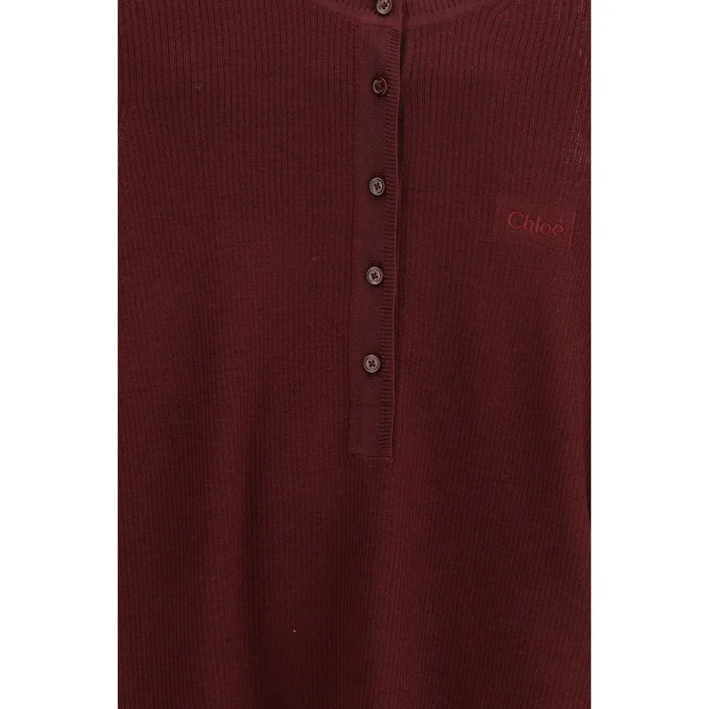 Bordeaux Wool Long Sleeve T-Shirt sold by Lord & Taylor product image thumbnail 3