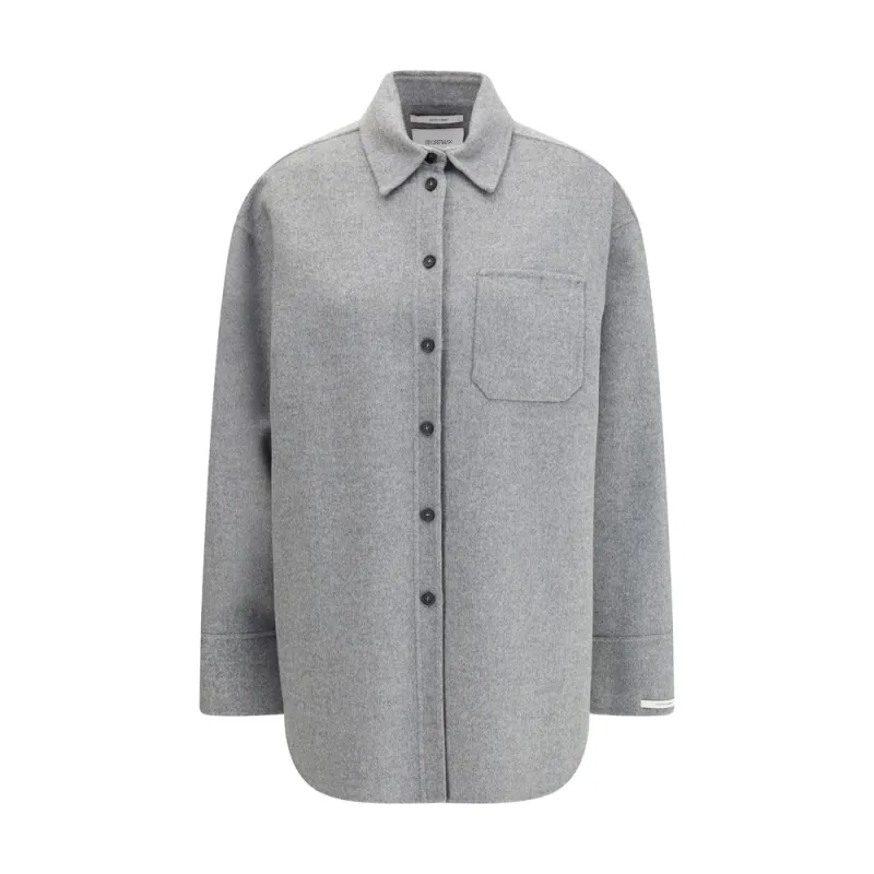 Gray Wool Shirt sold by Lord & Taylor