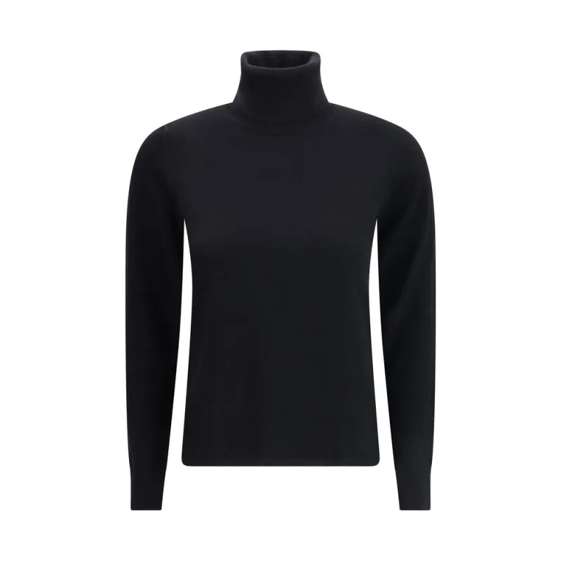 Black Wool Turtleneck sold by Lord & Taylor