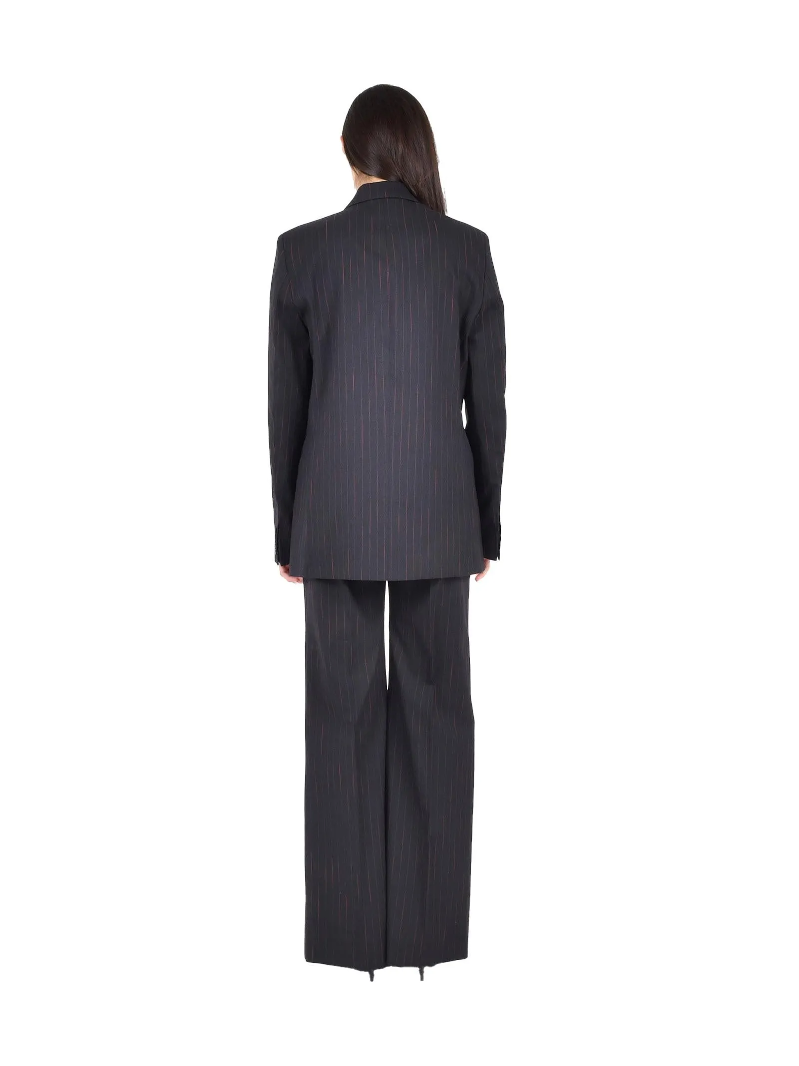 Pinstriped Navy Suit sold by Lord & Taylor product image thumbnail 3