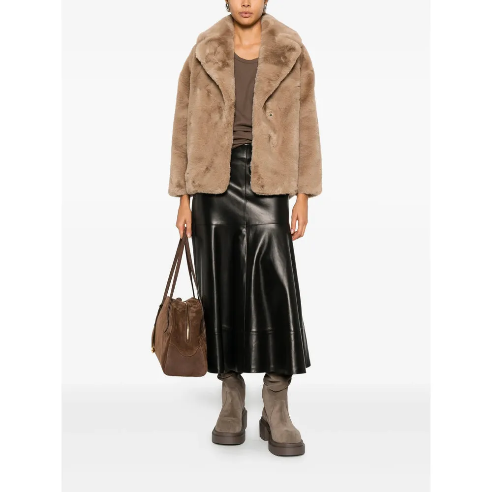 Faux Fur Jacket with Notched Lapels sold by Lord & Taylor product image thumbnail 2