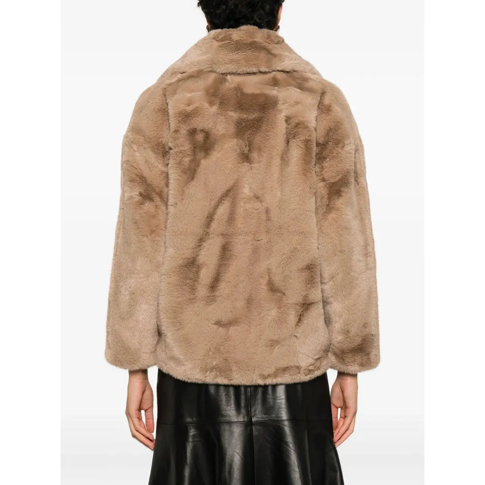 Faux Fur Jacket with Notched Lapels sold by Lord & Taylor product image thumbnail 3