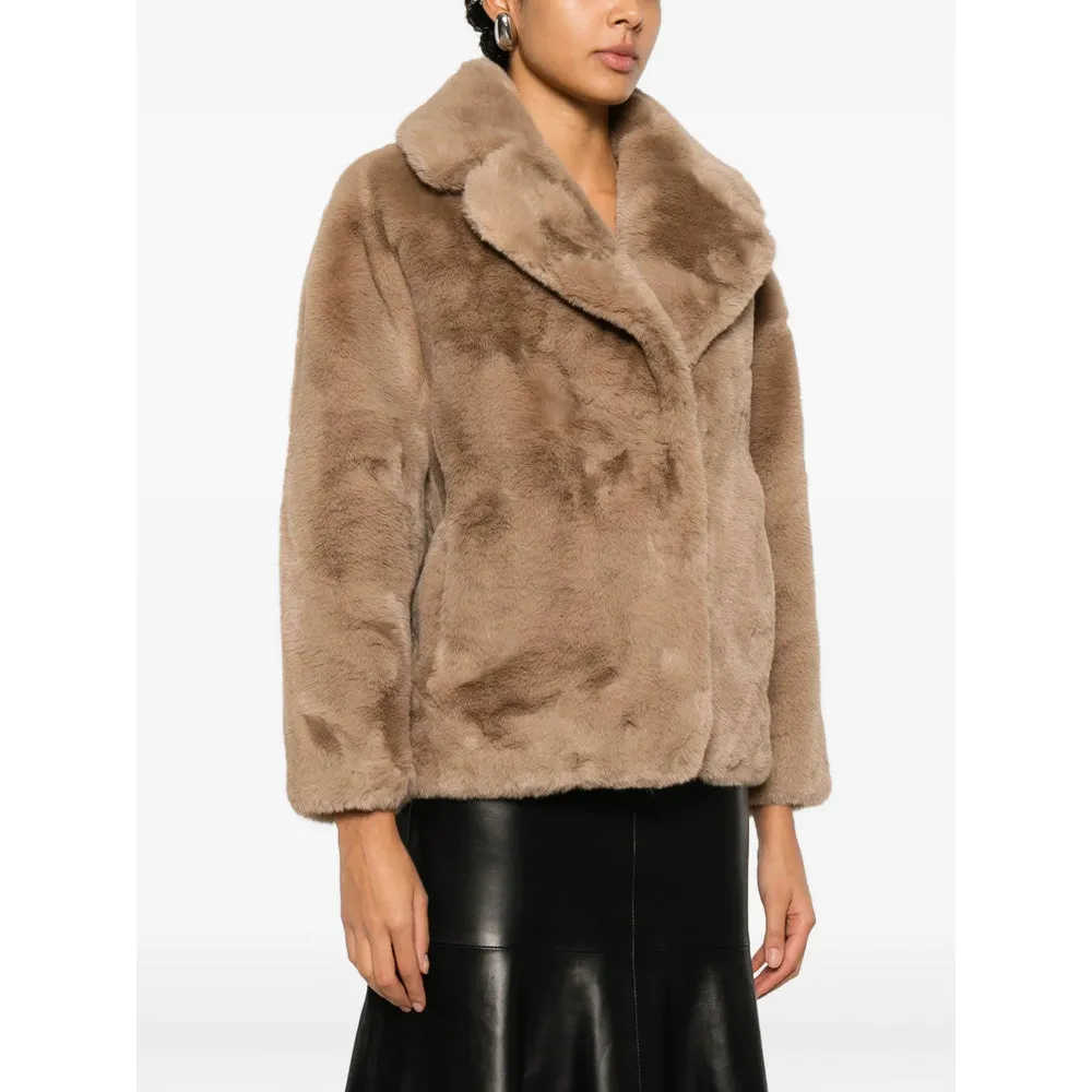 Faux Fur Jacket with Notched Lapels sold by Lord & Taylor product image thumbnail 4