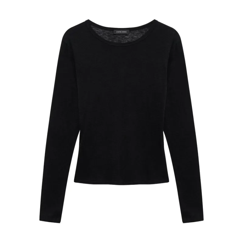 Round Neck Black Sweater sold by Lord & Taylor